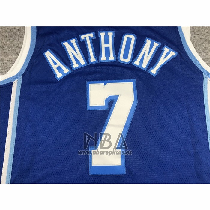 Camiseta Los Angeles Lakers Carmelo Anthony NO 7 Classic 2021 Azul